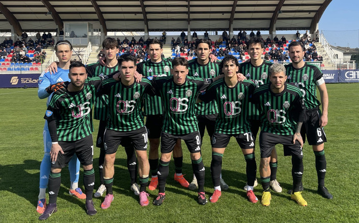 L'undici della Castellanzese che ha affrontato la Varesina