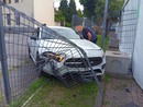 La recinzione sfondata al Campone di Borsano, vicino al tendone montato per la festa La recinzione sfondata al Campone di Borsano, vicino al tendone montato per la festa