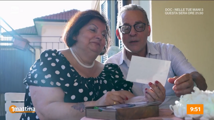 Sposi dopo una separazione durata decenni: Adriana e Riccardo a Unomattina Estate
