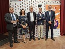 La conferenza stampa del festival in programma dal 28 settembre. Da sinistra, Alessandro Munari, Manuela Maffioli, Emanuele Antonelli, Giulio Sangiorgio e Gabriele Tosi