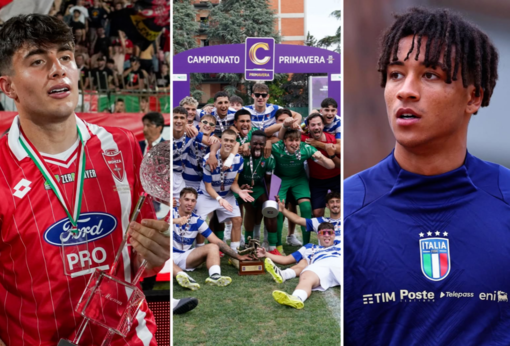 Leonardo Colombo (foto profilo instagram leonardo_colomboo), la Pro Patria Primavera (foto profilo instagram Serie C) e Kevin Zeroli (foto profilo instagram kevin.zeroli) Leonardo Colombo (foto profilo instagram leonardo_colomboo), la Pro Patria Primavera (foto profilo instagram Serie C) e Kevin Zeroli (foto profilo instagram kevin.zeroli)
