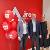 Da sinistra, Massimo Cestaro, Massimo Garavaglia e Annika Engelbrecht