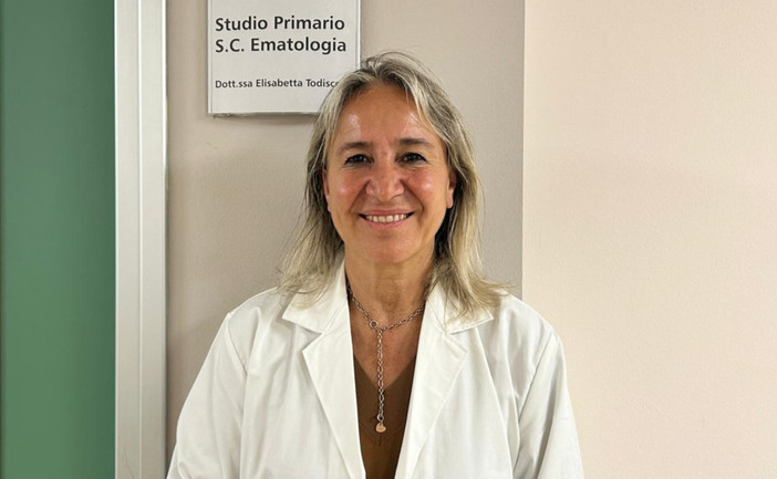 La dottoressa Elisabetta Todisco, primario di Ematologia La dottoressa Elisabetta Todisco, primario di Ematologia