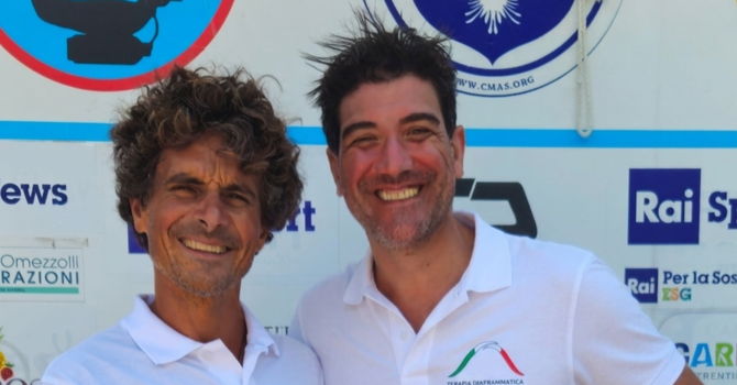 L’apnea mondiale parla (ancora) bustocco: tra i segreti del campione Davide Carrera c'è il terapeuta Gianluigi Azimonti