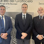 Da sinistra: Luca Marrelli, Giacomo Cosentino e Alessandro Cantoni Da sinistra: Luca Marrelli, Giacomo Cosentino e Alessandro Cantoni