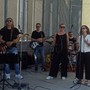 Un momento del concerto nella casa circondariale di via per Cassano - Foto Fb assessore Maffioli