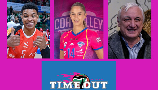 VOLLEY AF - Questa sera alle 21 torna l’appuntamento con “Time Out Women”. Ospiti Margarita Martinez, Giorgia Frosini e l’avvocato Filippo Vergnano
