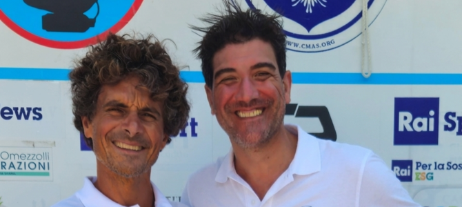 L’apnea mondiale parla (ancora) bustocco: tra i segreti del campione Davide Carrera c'è il terapeuta Gianluigi Azimonti