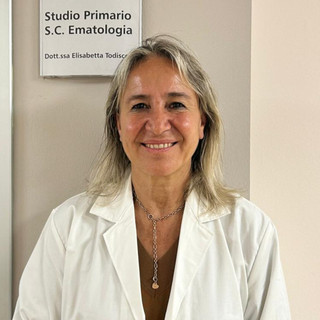 La dottoressa Elisabetta Todisco, primario di Ematologia