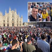 Foto dalla pagina Fb della Lega Lombarda - Salvini premier, uno scatto con alcuni militanti di Busto