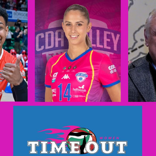VOLLEY AF - Questa sera alle 21 torna l’appuntamento con “Time Out Women”. Ospiti Margarita Martinez, Giorgia Frosini e l’avvocato Filippo Vergnano