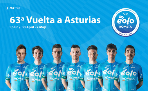 Eolo Kometa si prepara al Giro d'Italia con la Vueltina delle Asturie