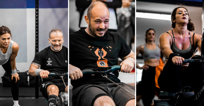 Obiettivo 42 chilometri e 195 metri: fatica e spirito di squadra per l’Ergothon di CrossFit Il Tempio