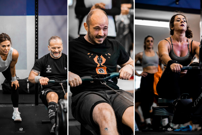 Obiettivo 42 chilometri e 195 metri: fatica e spirito di squadra per l’Ergothon di CrossFit Il Tempio Obiettivo 42 chilometri e 195 metri: fatica e spirito di squadra per l’Ergothon di CrossFit Il Tempio