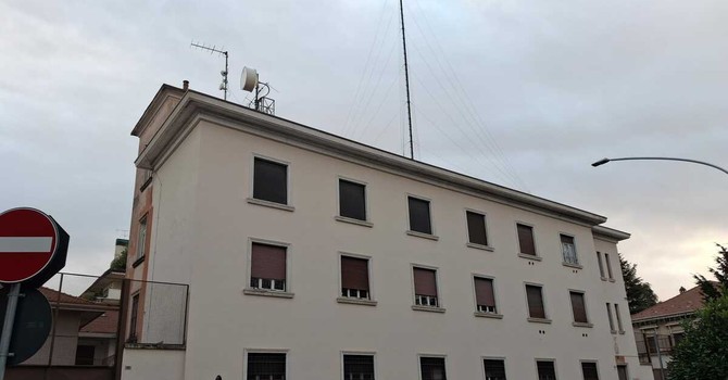 La ex caserma dei Carabinieri in piazza XXV Aprile