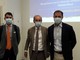 Emanuele Strada, Federico Visconti e Antonio Rossi al termine dell'incontro con gli studenti della Liuc - Università Cattaneo