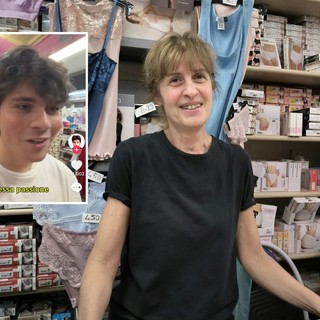 Un tiktoker da 3 milioni di follower &quot;irrompe&quot; nella merceria di via Montebello: «Voglio darti visibilità»