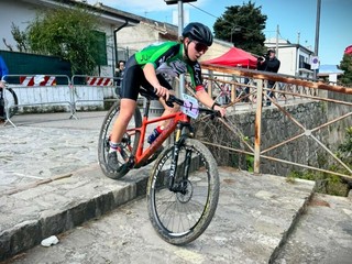 Federica Rusan in azione