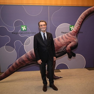 Impronte di dinosauro in Lombardia, Fontana: scoperta eccezionale Impronte di dinosauro in Lombardia, Fontana: scoperta eccezionale
