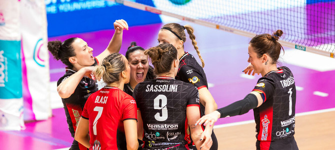 Roma-Futura 3-2 (credit foto Roma Volley)