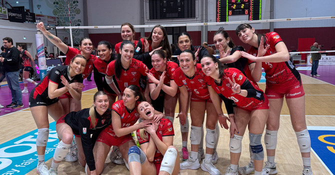 Futura batticuore, ma vittoriosa (foto Lega Volley Femminile-Narconon Melendugno) Futura batticuore, ma vittoriosa (foto Lega Volley Femminile-Narconon Melendugno)