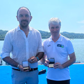 Pierpaolo Frattini e Davide Galimberti alla Schiranna