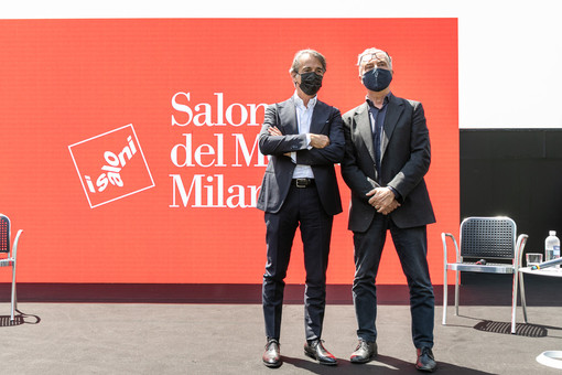 La presentazione dell'evento del Salone del Mobile oggi a Milano (foto di Gianluca Di Ioia)