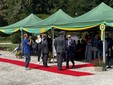 Alcune immagini della cerimonia dei 252 anni di fondazione della Guardia di Finanza che si è svolta sabato mattina ai Giardini Estensi di Varese