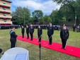 Alcuni momenti della cerimonia tenutasi questo pomeriggio al Comando Provinciale di Varese