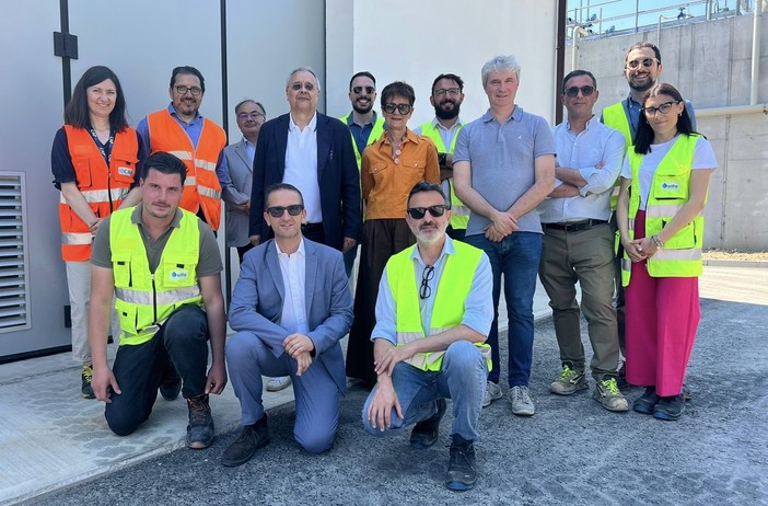 Varese, sopralluogo al depuratore del futuro: «Un passo importante per la tutela dell’ambiente e dell’Olona»