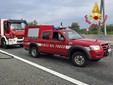 Le immagini dell'incidente di questa mattina a Fagnano Olona