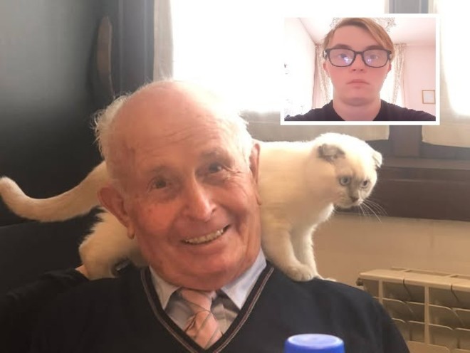 Filadelfio Calcaterra. Nel riquadro, Riccardo Maino