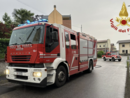 Fiamme in cantina, a Fagnano Olona arrivano i vigili del fuoco