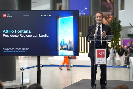 Fontana: «Malpensa, Milano e Lombardia, un sistema sempre più attrattivo a livello internazionale»
