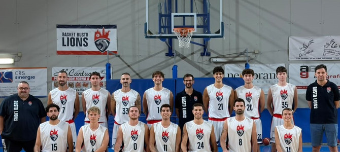 Basket, Lions pronti a ruggire nel campionato di DR2