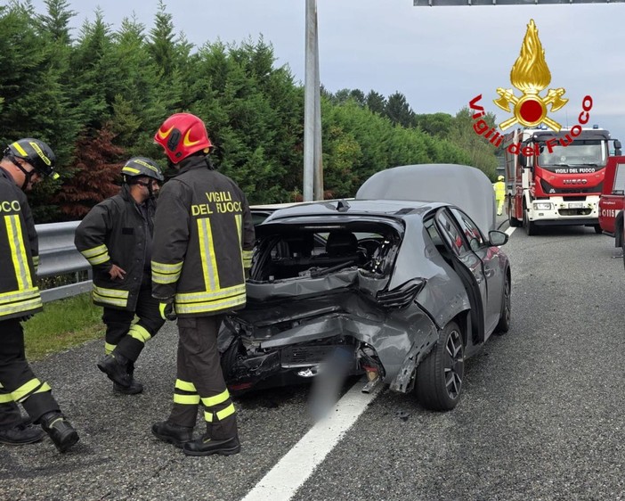 Le immagini dell'incidente di questa mattina a Fagnano Olona