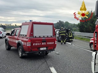 Le immagini dell'incidente di questa mattina a Fagnano Olona
