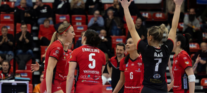 Tutta la grinta di Alice Farina e della stessa Futura, pronta alla battaglia playoff