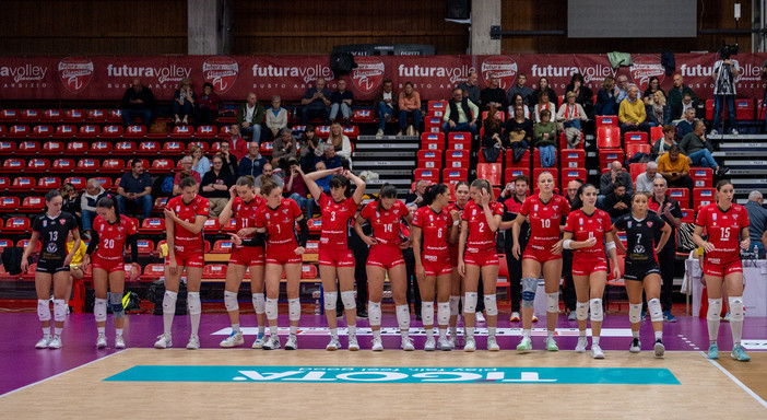 Esordio amaro nella stagione di A2 femminile per la Futura Busto (credit Futura Volley/Andrea Mondini)