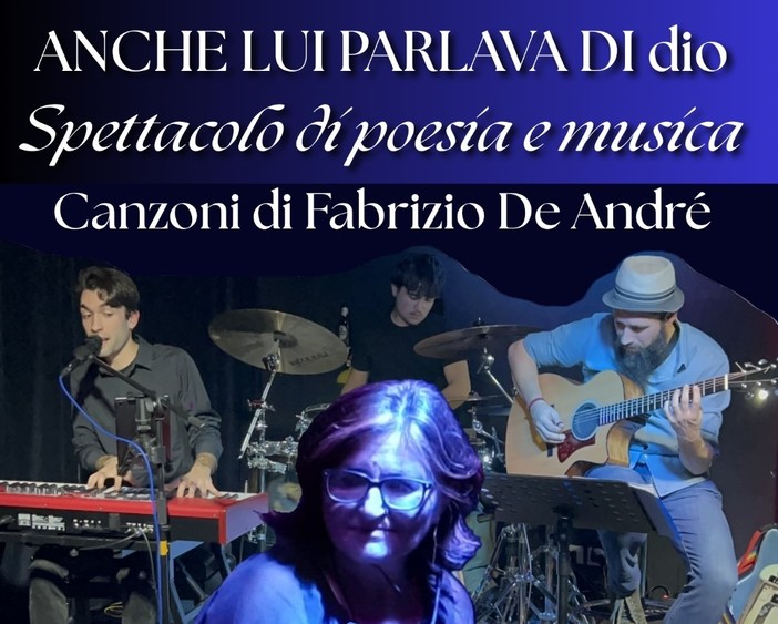 A Lonate Ceppino una serata su Fabrizio De André: “Anche lui parlava di dio”. Appuntamento domenica 5 ottobre A Lonate Ceppino una serata su Fabrizio De André: “Anche lui parlava di dio”. Appuntamento domenica 5 ottobre