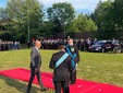 Alcuni momenti della cerimonia tenutasi questo pomeriggio al Comando Provinciale di Varese