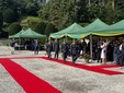 Alcune immagini della cerimonia dei 252 anni di fondazione della Guardia di Finanza che si è svolta sabato mattina ai Giardini Estensi di Varese