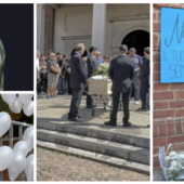 (foto del funerale da ilSaronno.it)
