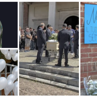 (foto del funerale da ilSaronno.it) (foto del funerale da ilSaronno.it)