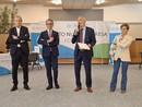 Da sinistra, Emanuele Antonelli, Mauro Vitiello, Giacomo Mazzarino, Paola Castiglioni