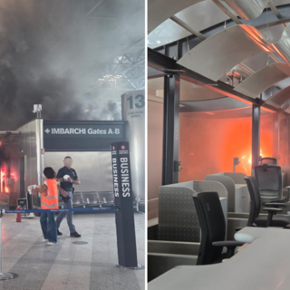 Danni e fuoco a Malpensa, patteggia quasi tre anni
