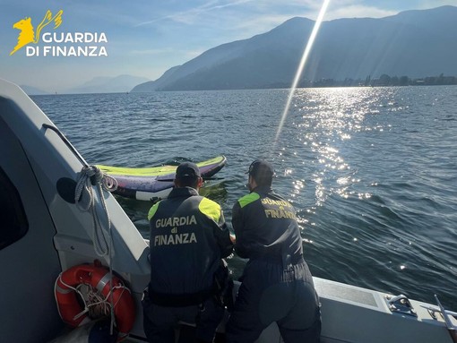 Le operazioni di soccorso della Guardia di Finanza