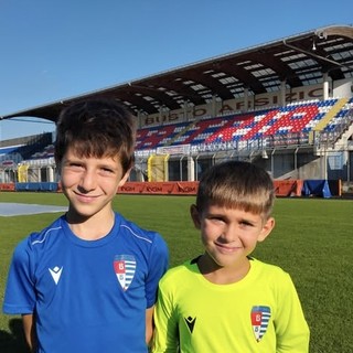 Giovanni e Noan alla Pro Patria