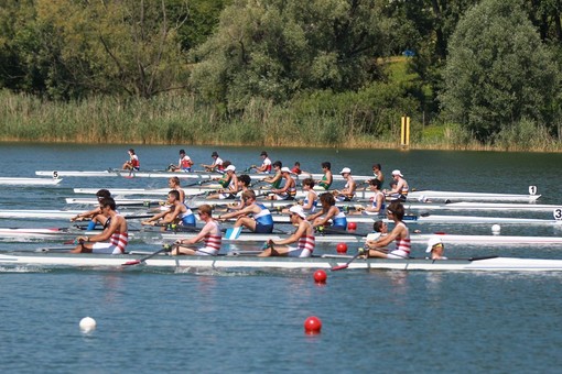 Gavirate tricolore del canottaggio ospita i Campionati Italiani Under 23, Under 17 ed Esordienti