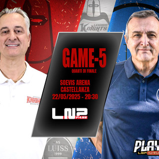 Basket, serie B. Tutto in 40 minuti: Knights e Luiss Roma si giocano la stagione in Gara 5